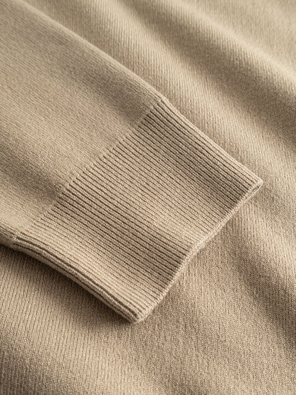 Gabba GABadriel O-Neck Lume LS Knit in der Farbe Sand Crocker