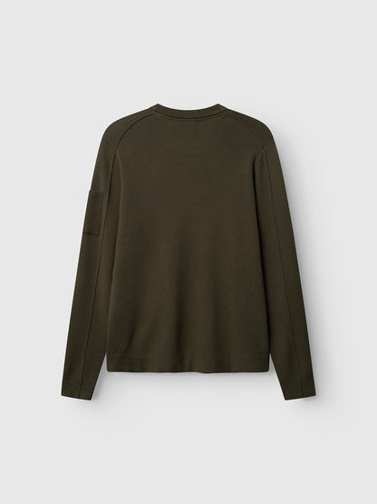 Gabba GABadriel O-Neck Lume LS Knit in der Farbe Forest Night