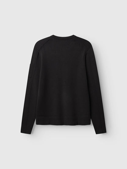 Gabba GABadriel O-Neck Lume LS Knit in der Farbe Meteorite