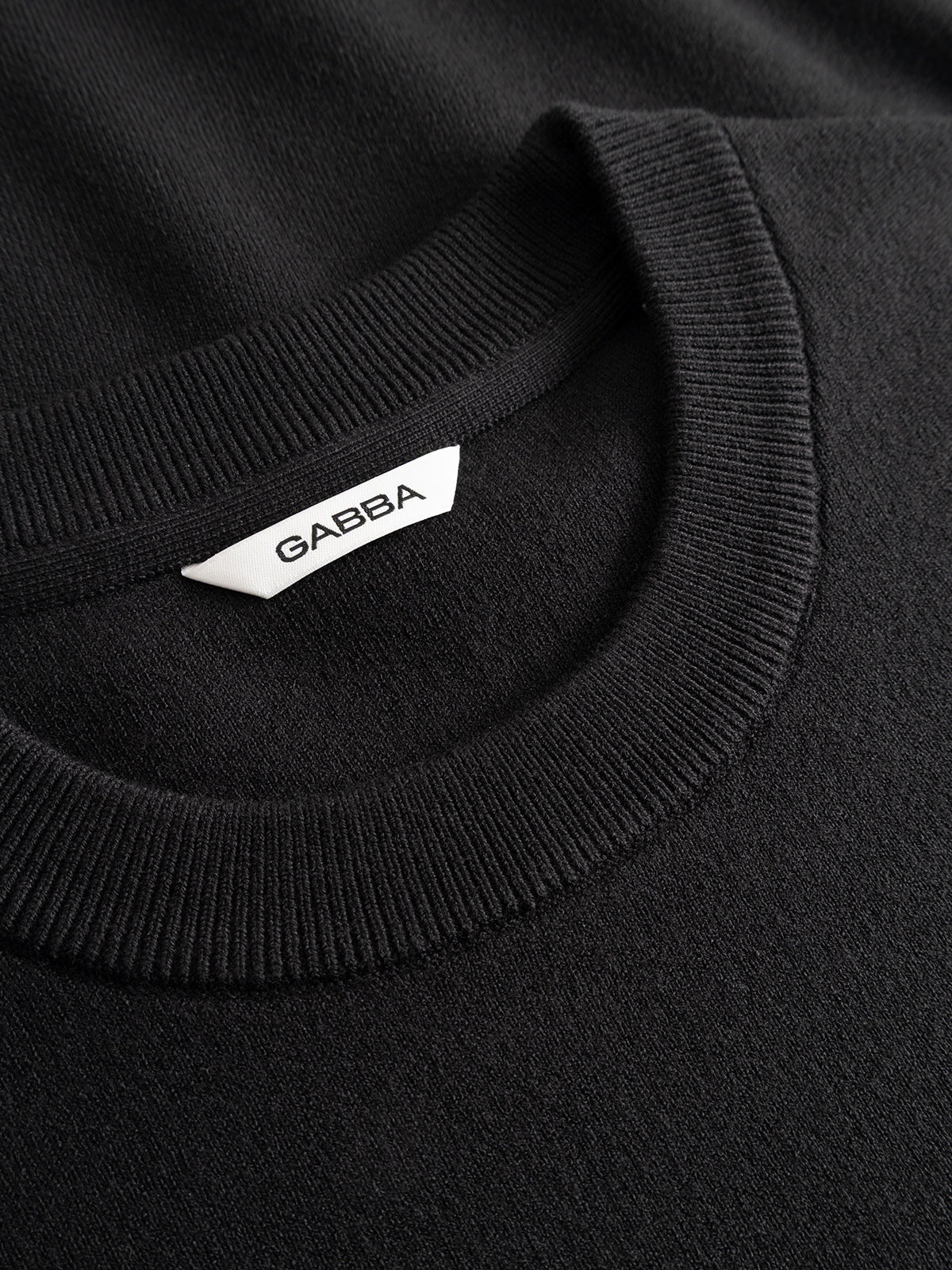 Gabba GABadriel O-Neck Lume LS Knit in der Farbe Meteorite