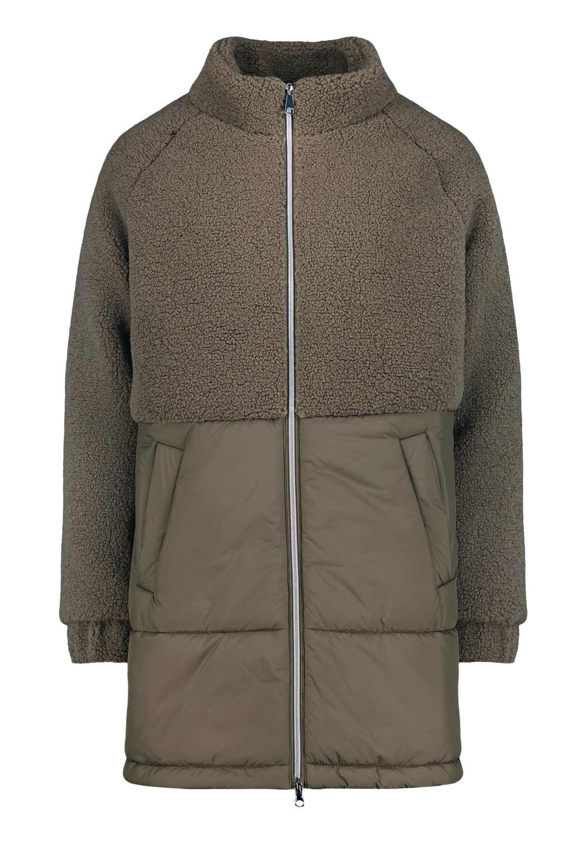 Cartoon Jacke Watte Bambus – Vorderansicht