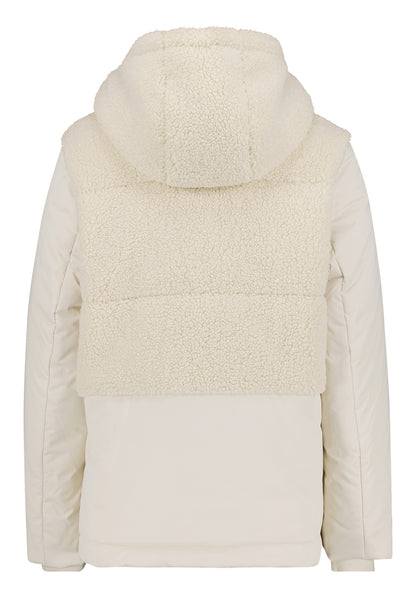 Cartoon Jacke Watte Brazilian Sand – Rückansicht