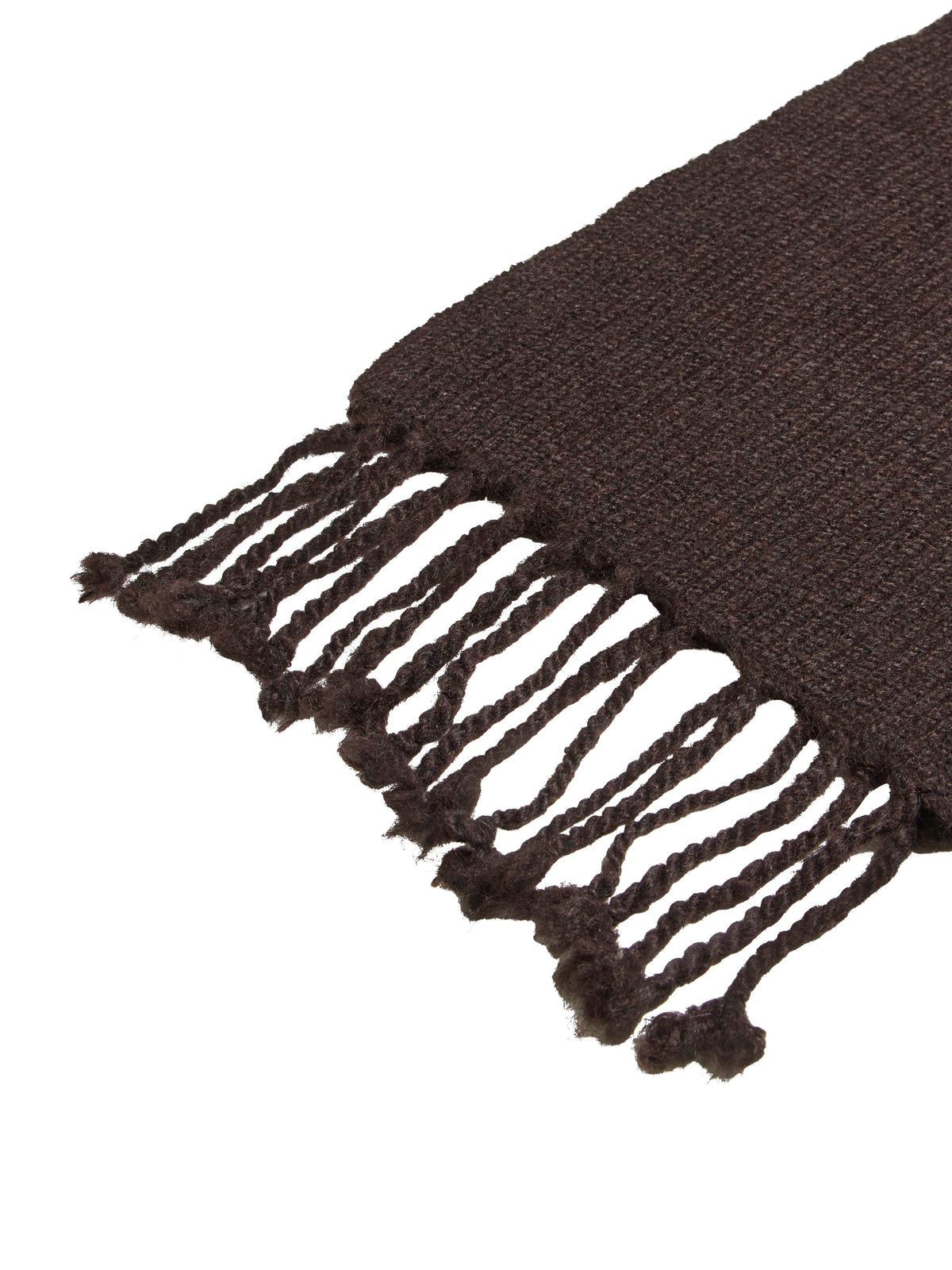 Vila Strickschal New Knit Scarf in Coffee Bean