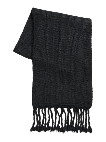 Vila Strickschal New Knit Scarf in Black Beauty