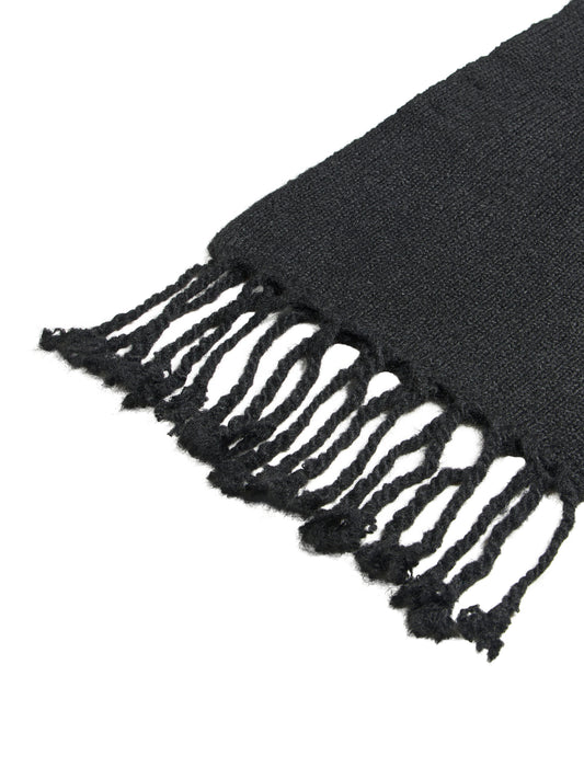 Vila Strickschal New Knit Scarf in Black Beauty