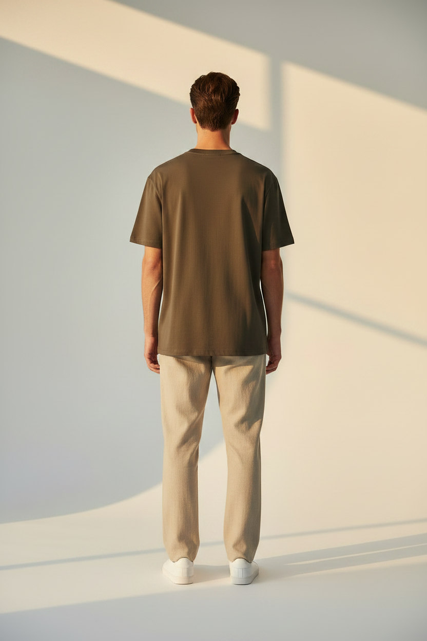 NN07 Adam T-shirt 3209 Mable Husk Regular
