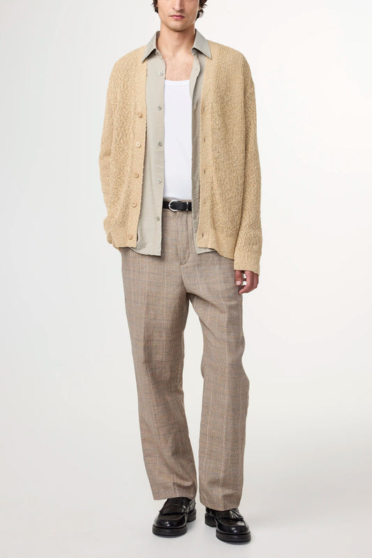 NN.07 Cardigan Dwayne Weisser Pfeffer