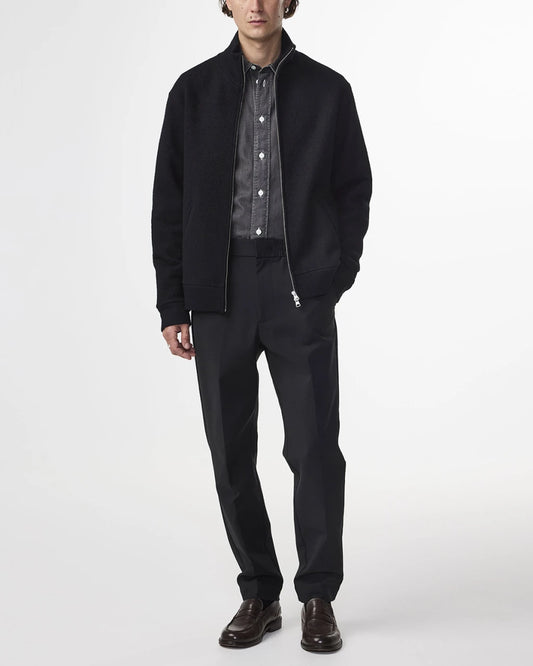NN07 Zip Jacke in der Farbe Schwarz