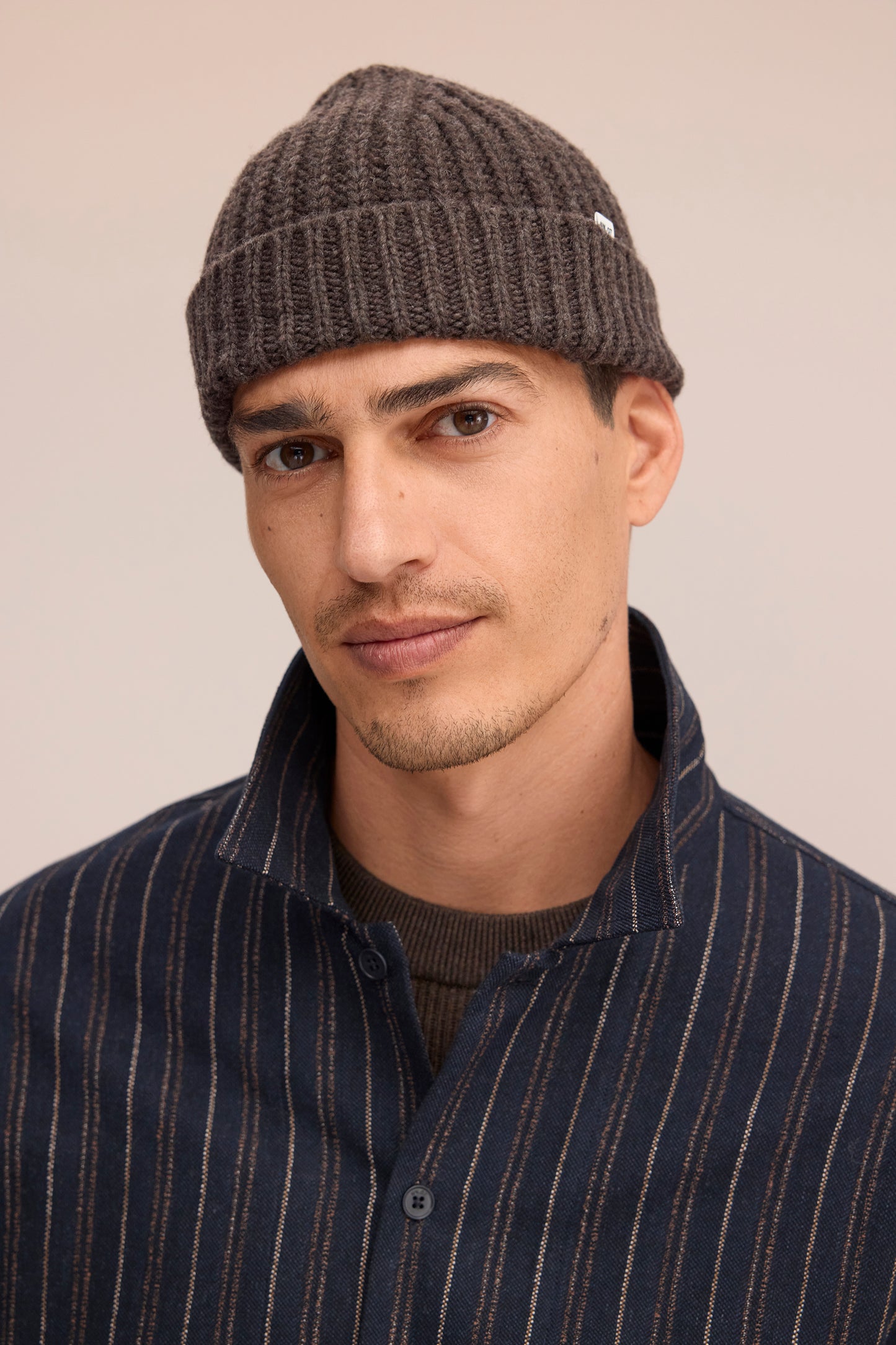 NN. 07 Fisherman Beanie 6650 Dunkeltrüffel