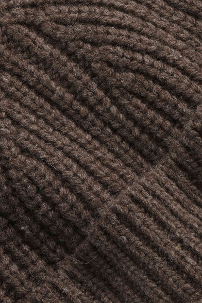 NN. 07 Fisherman Beanie 6650 Dunkeltrüffel