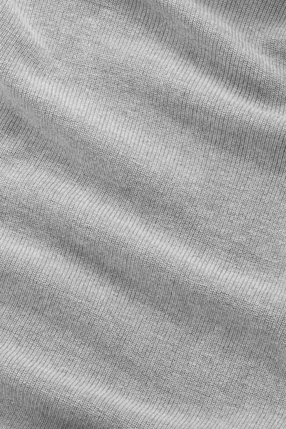 NN. 07 Pullover Hope Rib Crew in der Farbe Grau Meliert