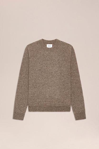 NN. 07 Pullover Gavin Crew in der Farbe Desert Clay