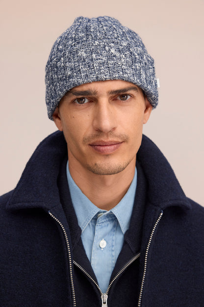 NN. 07 Rib Hat 6673 Marineblau