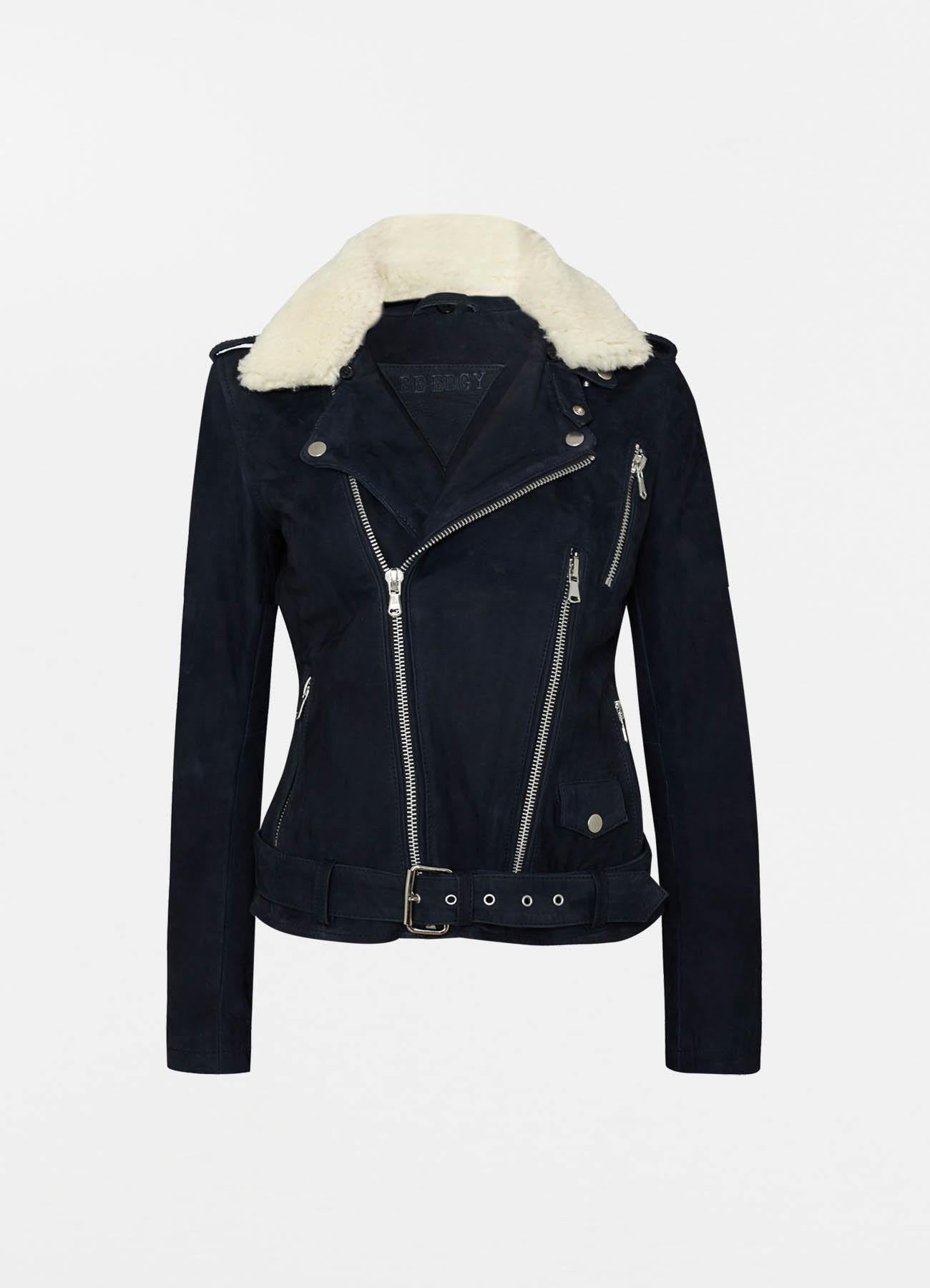 BE EDGY Lederjacke