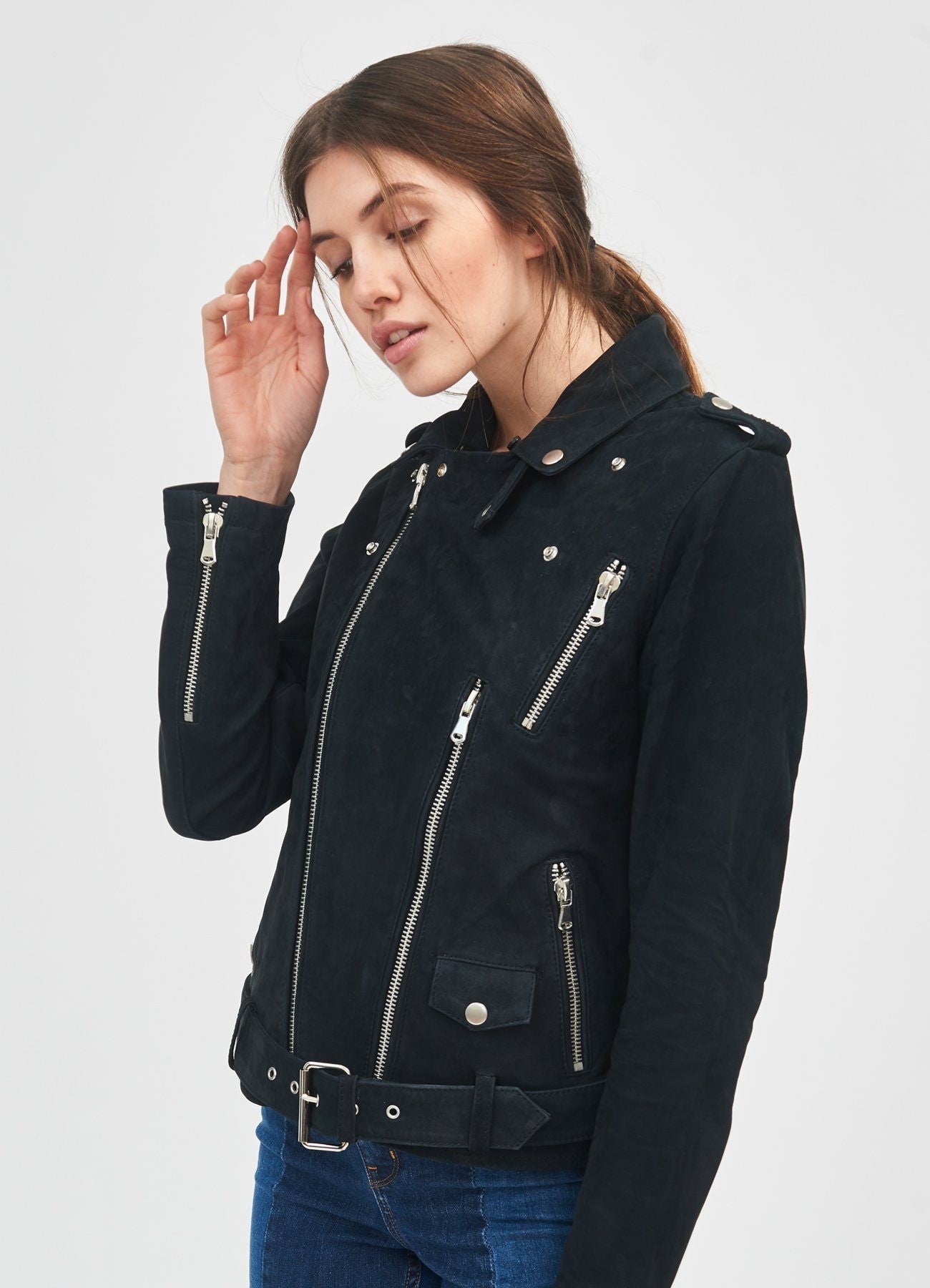 BE EDGY Lederjacke