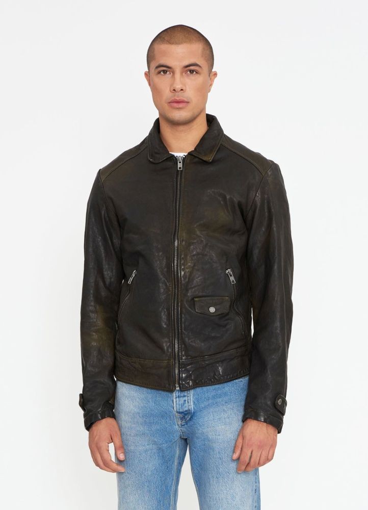 BE EDGY Lederjacke