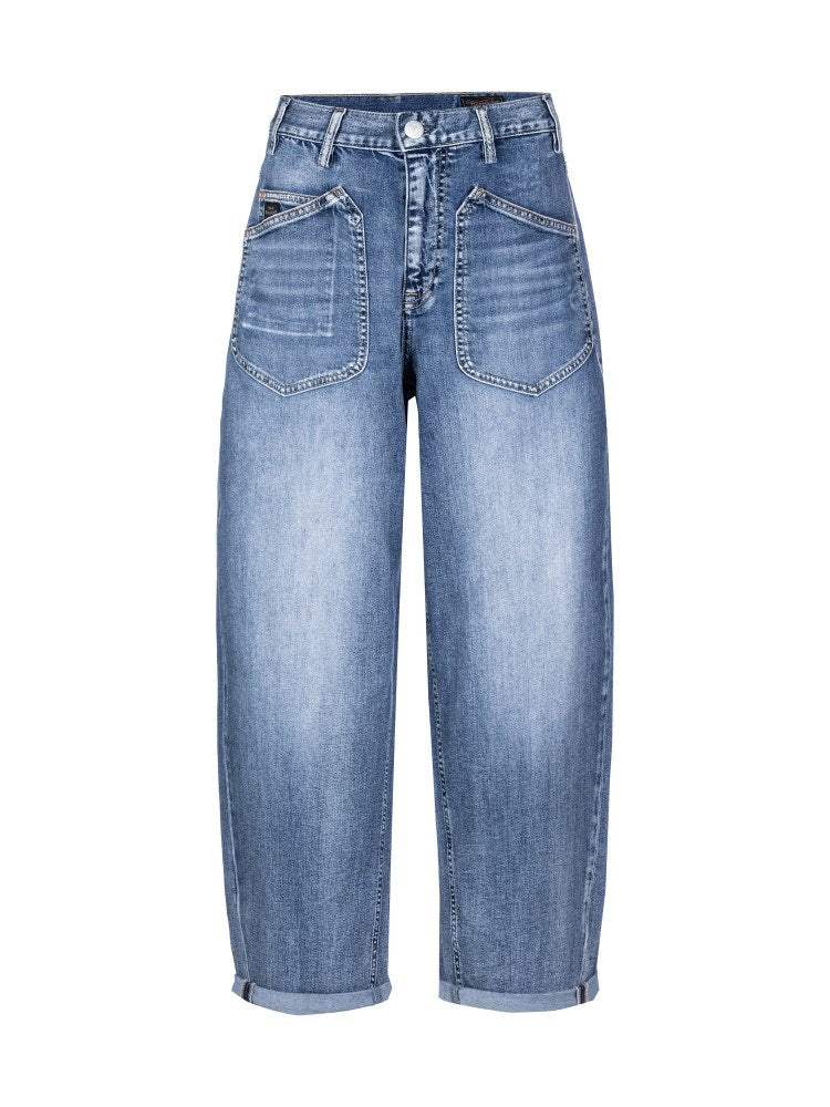 Herrlicher Meryll Organic Denim Stretch Jeans Navy
