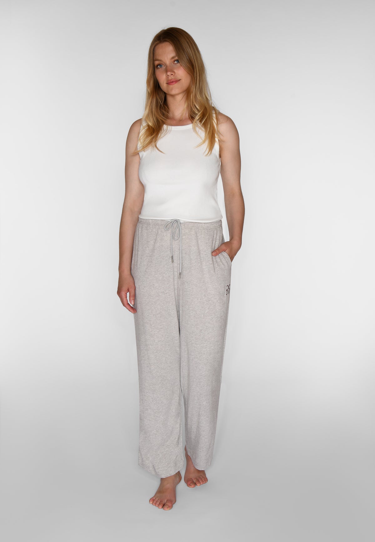CCDK Jacy Crop Joggers Cement Melange