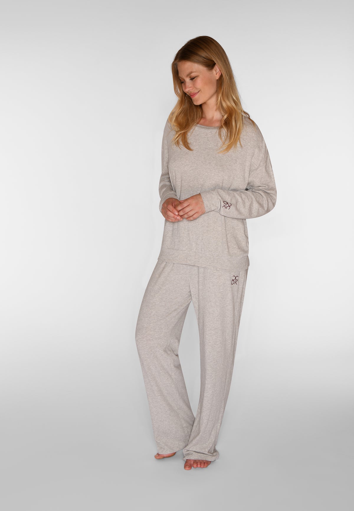 CCDK Joicy Sweat Shirt Cement Melange