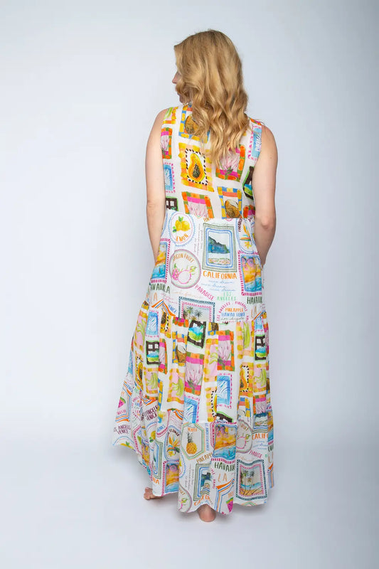 Emily Van den Bergh Kleid Multi