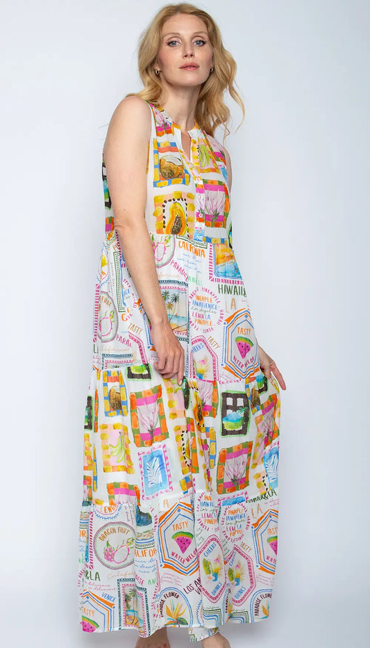 Emily Van den Bergh Kleid Multi
