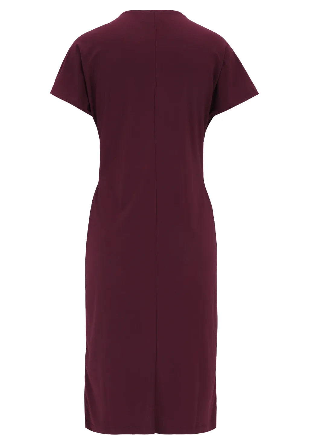 Cartoon Jerseykleid Dark Aubergine