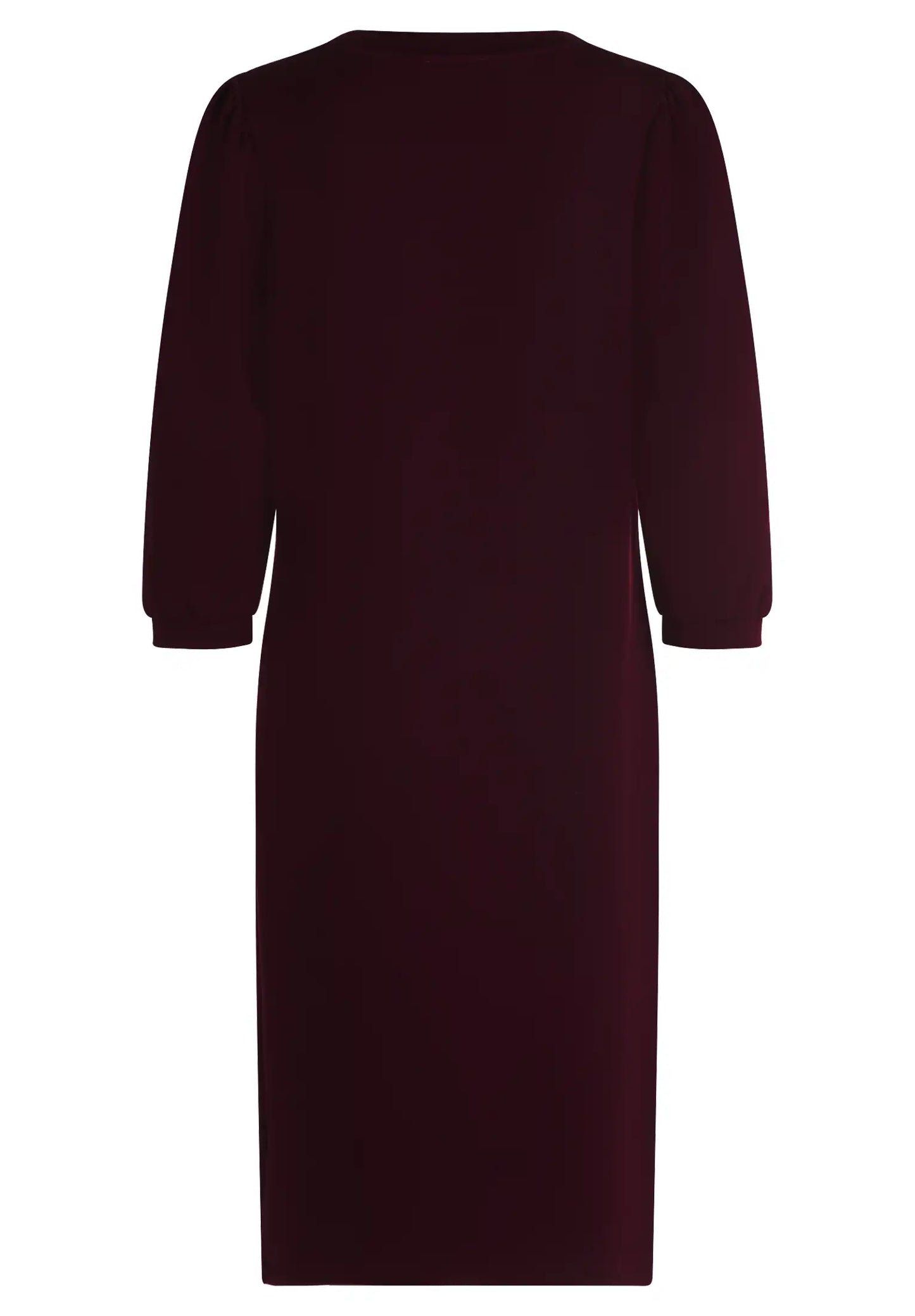 Cartoon Casual-Kleid in der Farbe Dark Aubergine