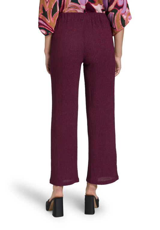Cartoon Hose Dark Aubergine