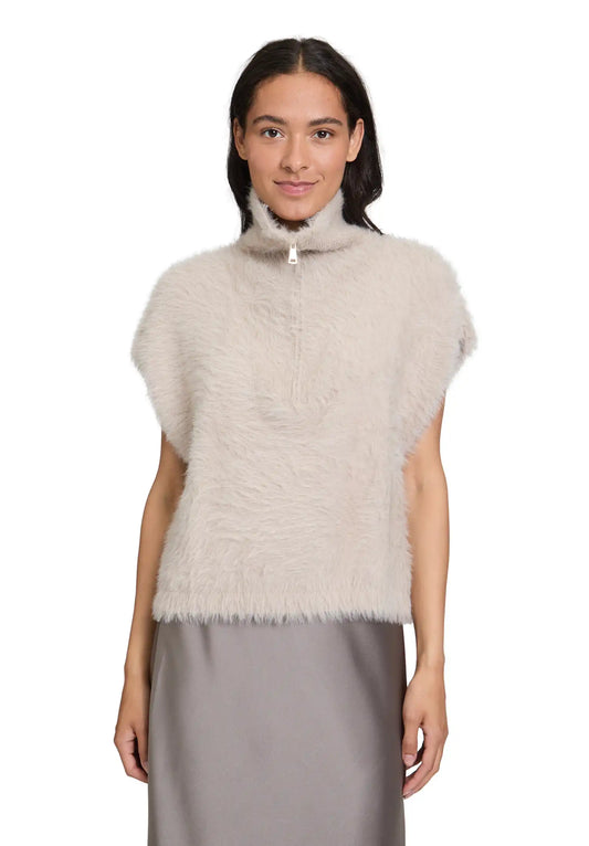 Cartoon Strickpullover in der Farbe Beige
