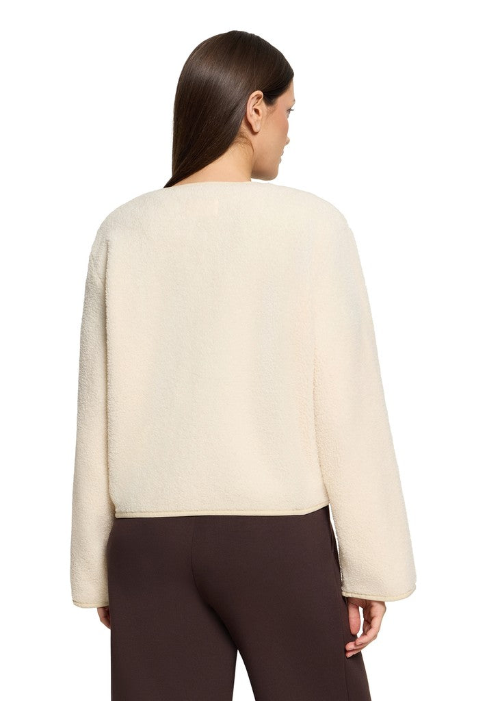 Cartoon Sweat Jacke Kurz 1/1 Arm White Swan