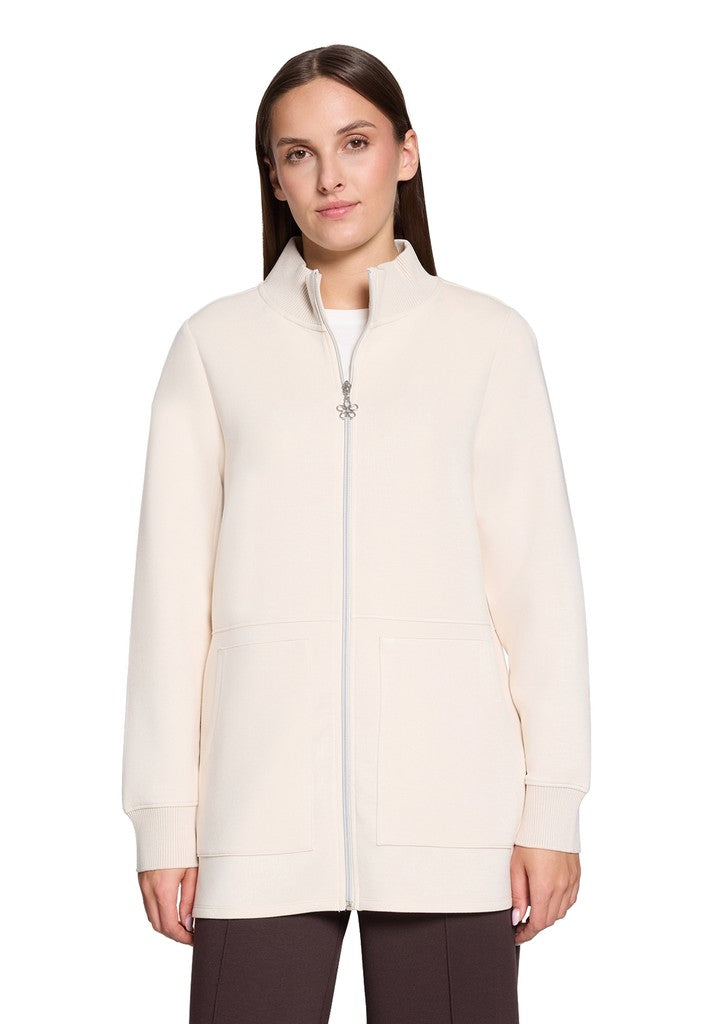 Cartoon Sweat Jacke Lang 1/1 Arm White Swan