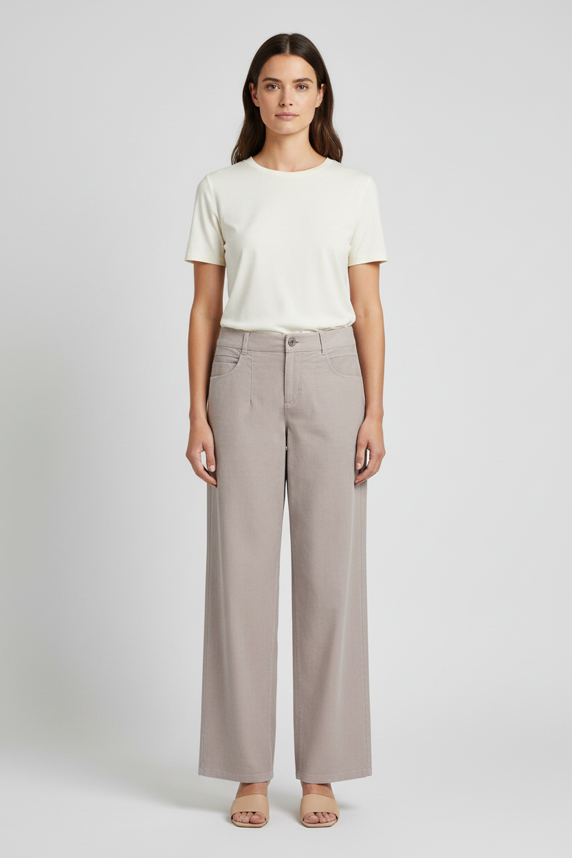 Cartoon Hose Jeans Taupe Hell