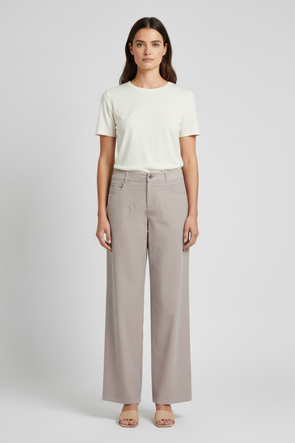 Cartoon Hose Jeans Taupe Hell