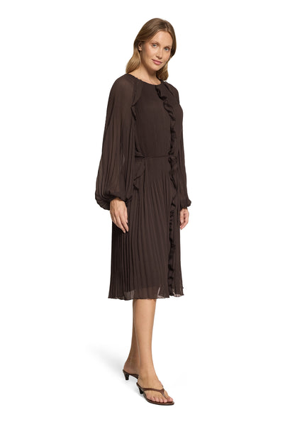 Cartoon Kleid Kurz 1/1 Arm in der Farbe Braun