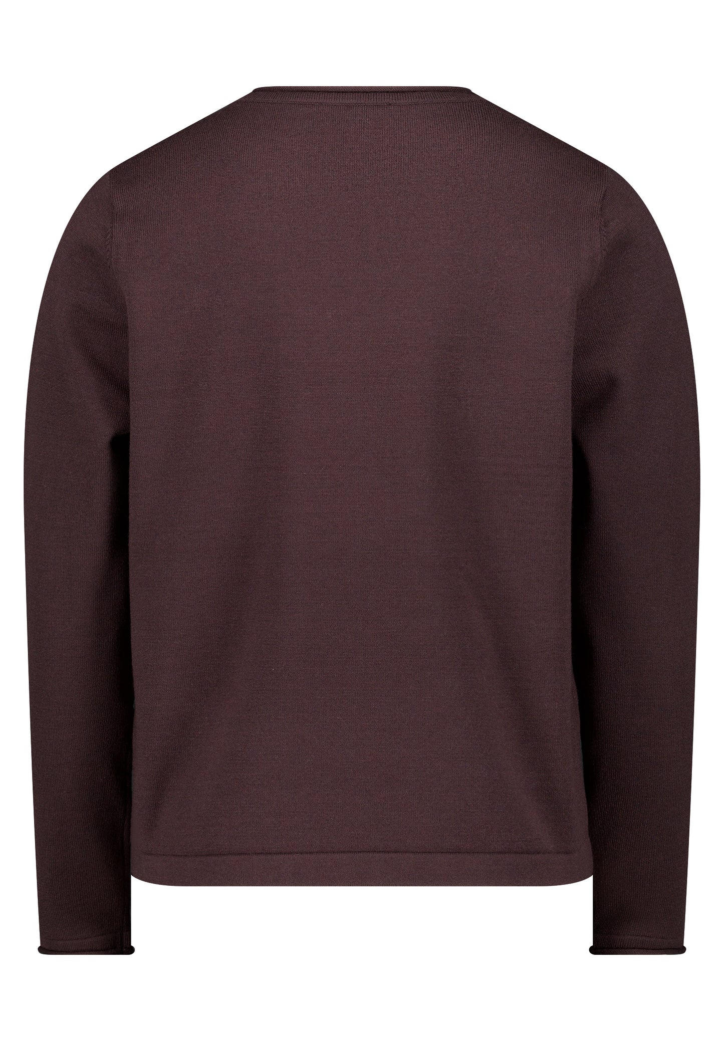 Cartoon Strickpullover Kurz 1/1 Arm Kaffeeschwarz