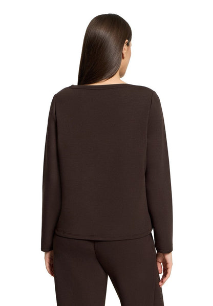 Cartoon Sweat Kurz 1/1 Arm Patch Brown/Black