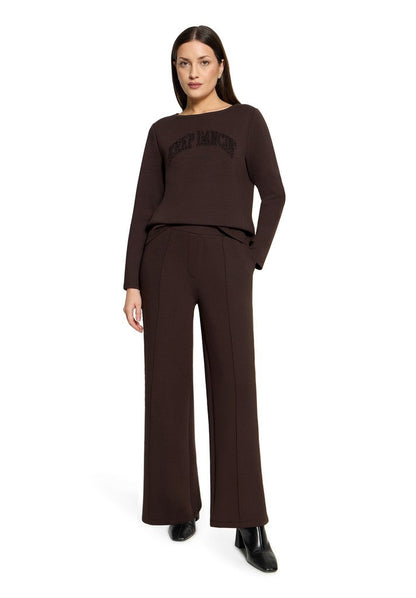 Cartoon Sweat Kurz 1/1 Arm Patch Brown/Black