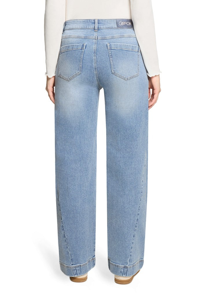 Cartoon Hose Jeans 1/1 Länge Middle Blue Denim