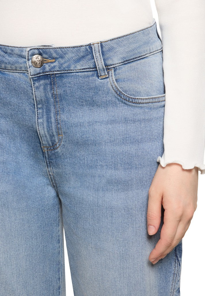 Cartoon Hose Jeans 1/1 Länge Middle Blue Denim