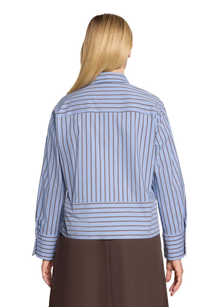Cartoon Bluse Kurz 1/1 Arm Light Blue/Dark Blue