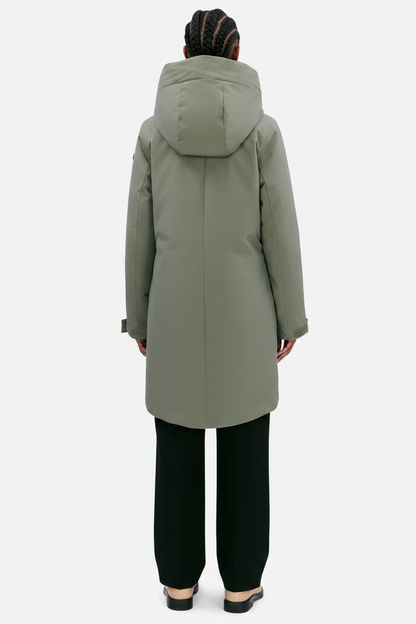 Elvine Damen Jacke Eline PET Poly 5K in Silbergrün