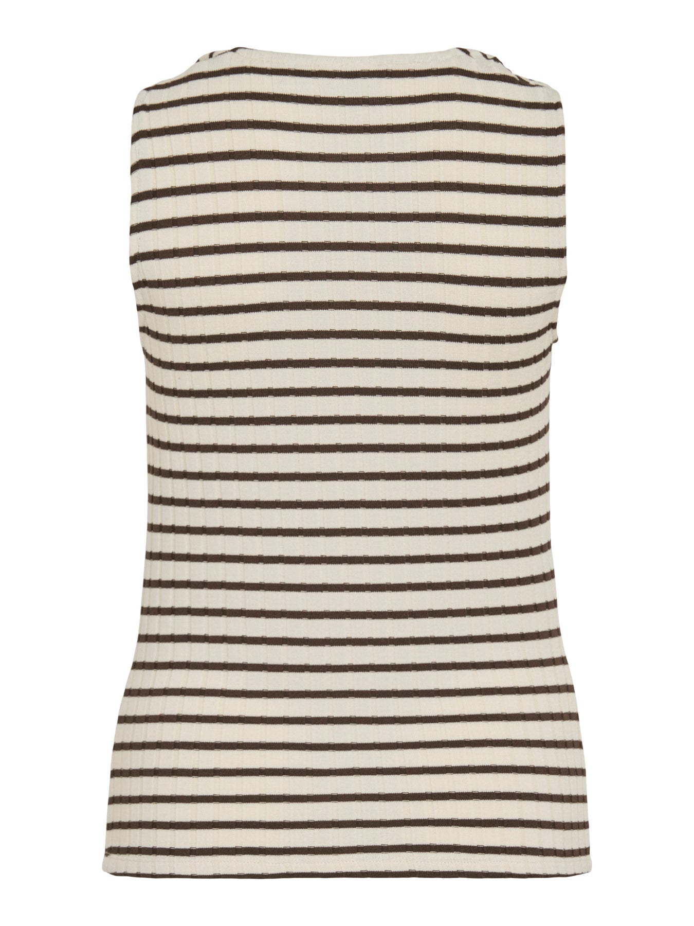 Vila Vila Top VIGARTA O-NECK S/L TOP/PB - Birch