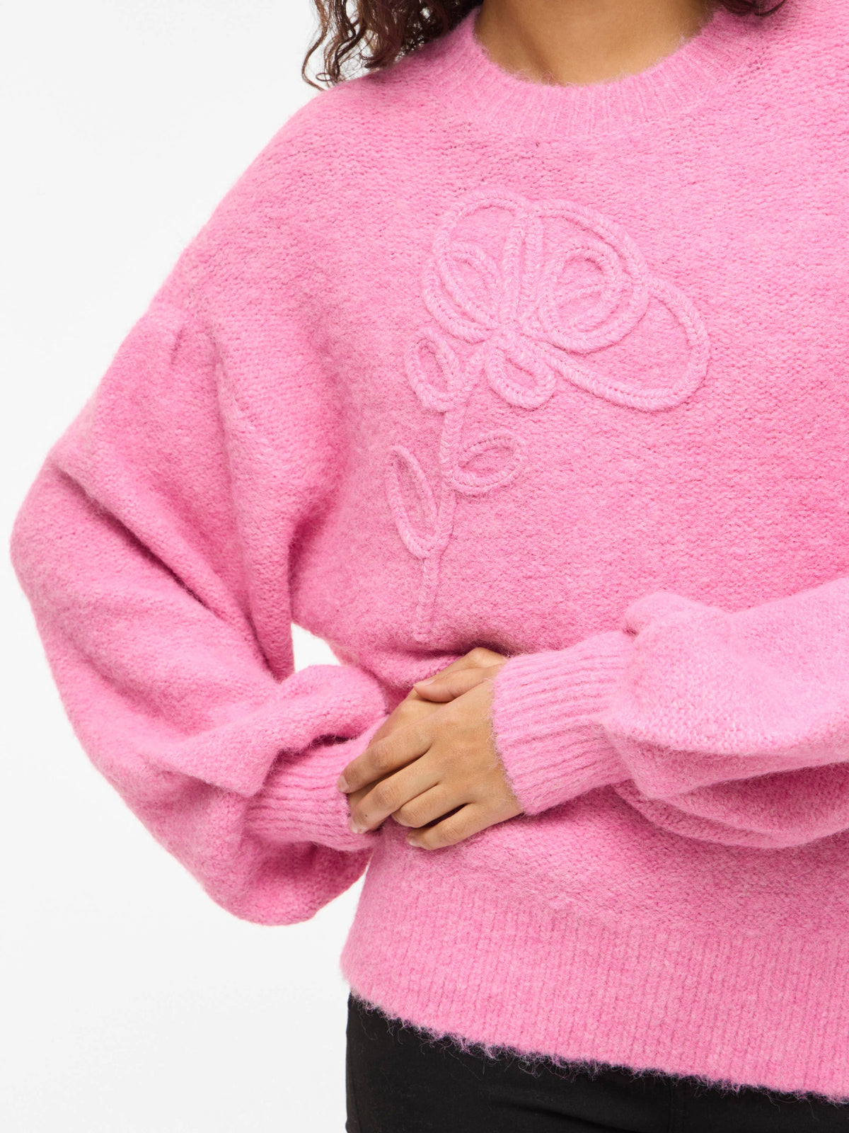 Vila Knit Pullover VIMarley in der Farbe Fiji Flower