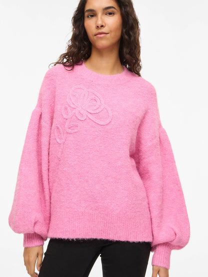 Vila Knit Pullover VIMarley in der Farbe Fiji Flower