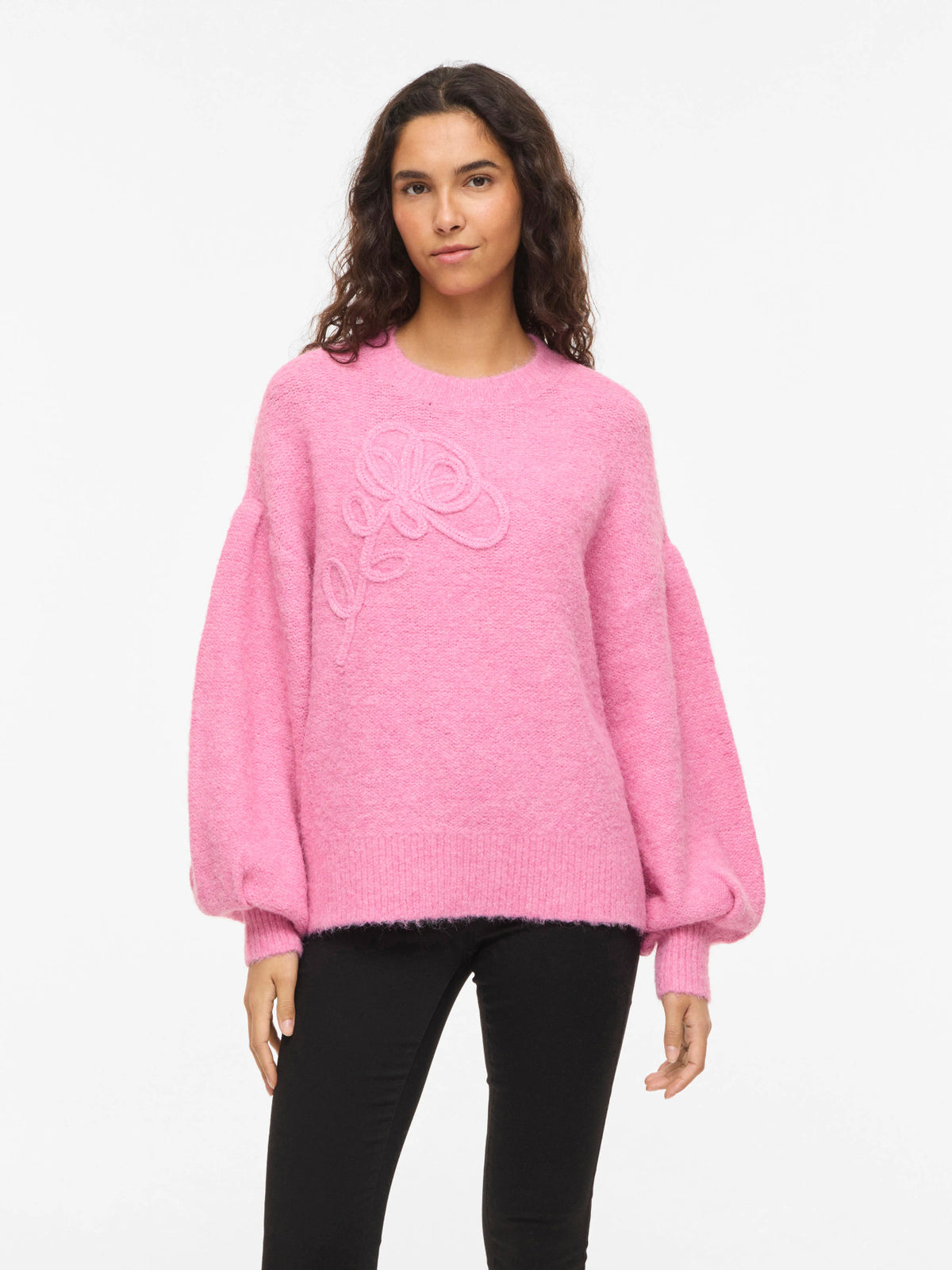Vila Knit Pullover VIMarley in der Farbe Fiji Flower