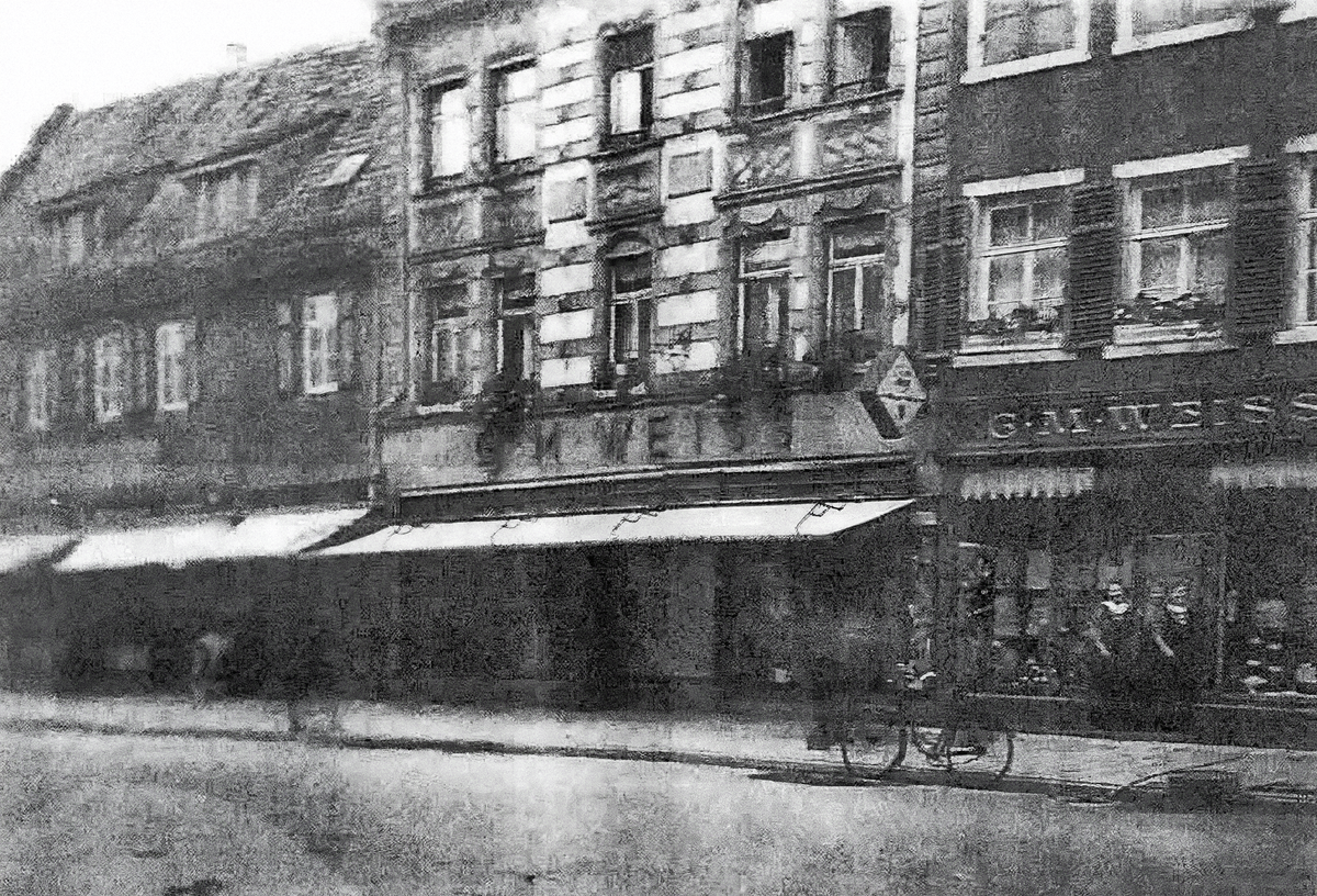 Mode Weiss in Speyer, historische Aufnahme
