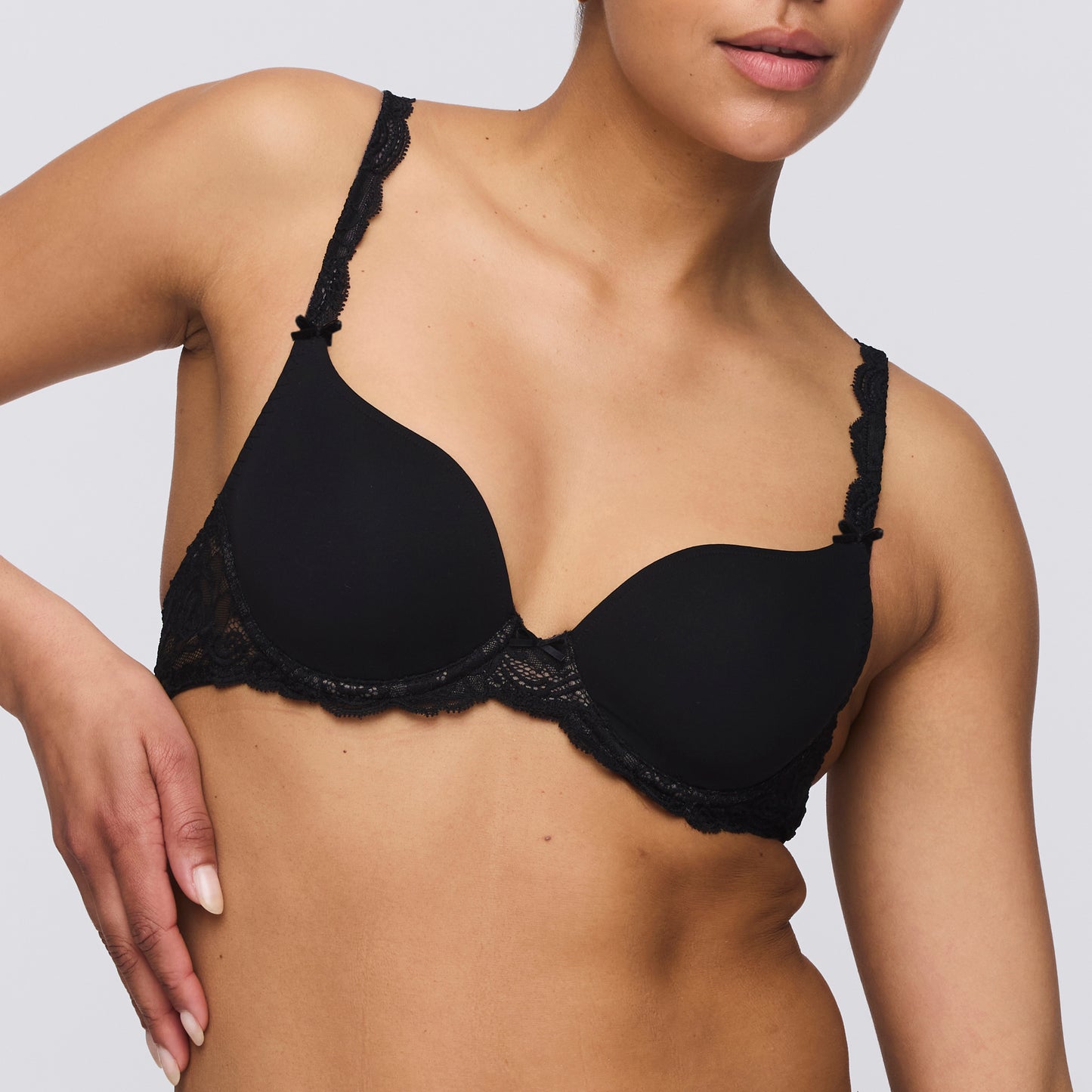 Marie Jo CYRILE Unterlegter BH Herzform schwarz - Produktbild 1