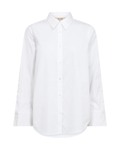 Mos Mosh MMWinola Cotton Twil Shirt in der Farbe White