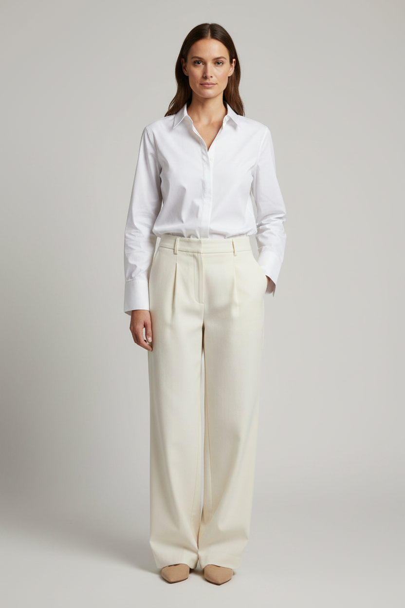 Mos Mosh MMWinola Cotton Twil Shirt in der Farbe White