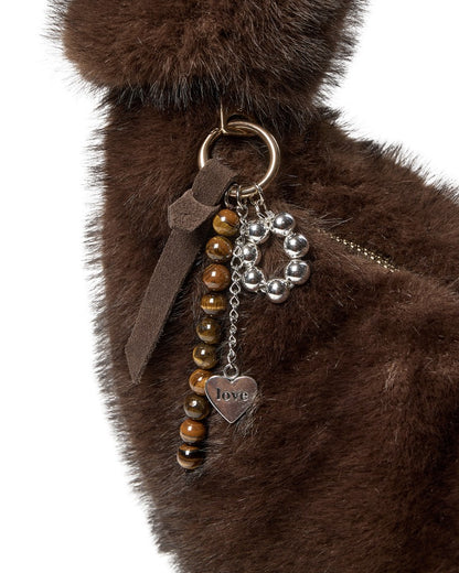 Mos Mosh MMCia Faux Fur Bag in der Farbe Delicioso
